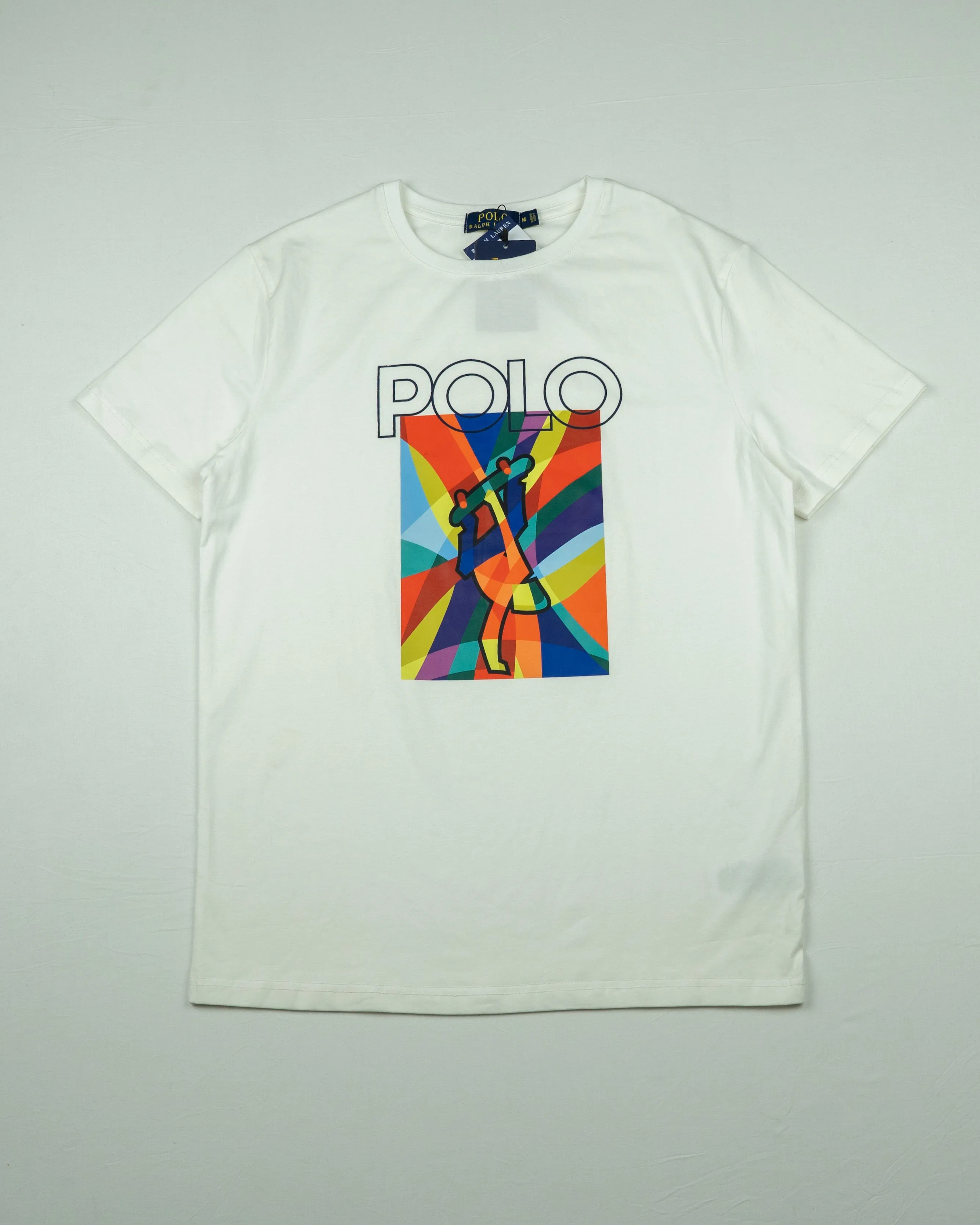 RL WHITE T-SHIRT