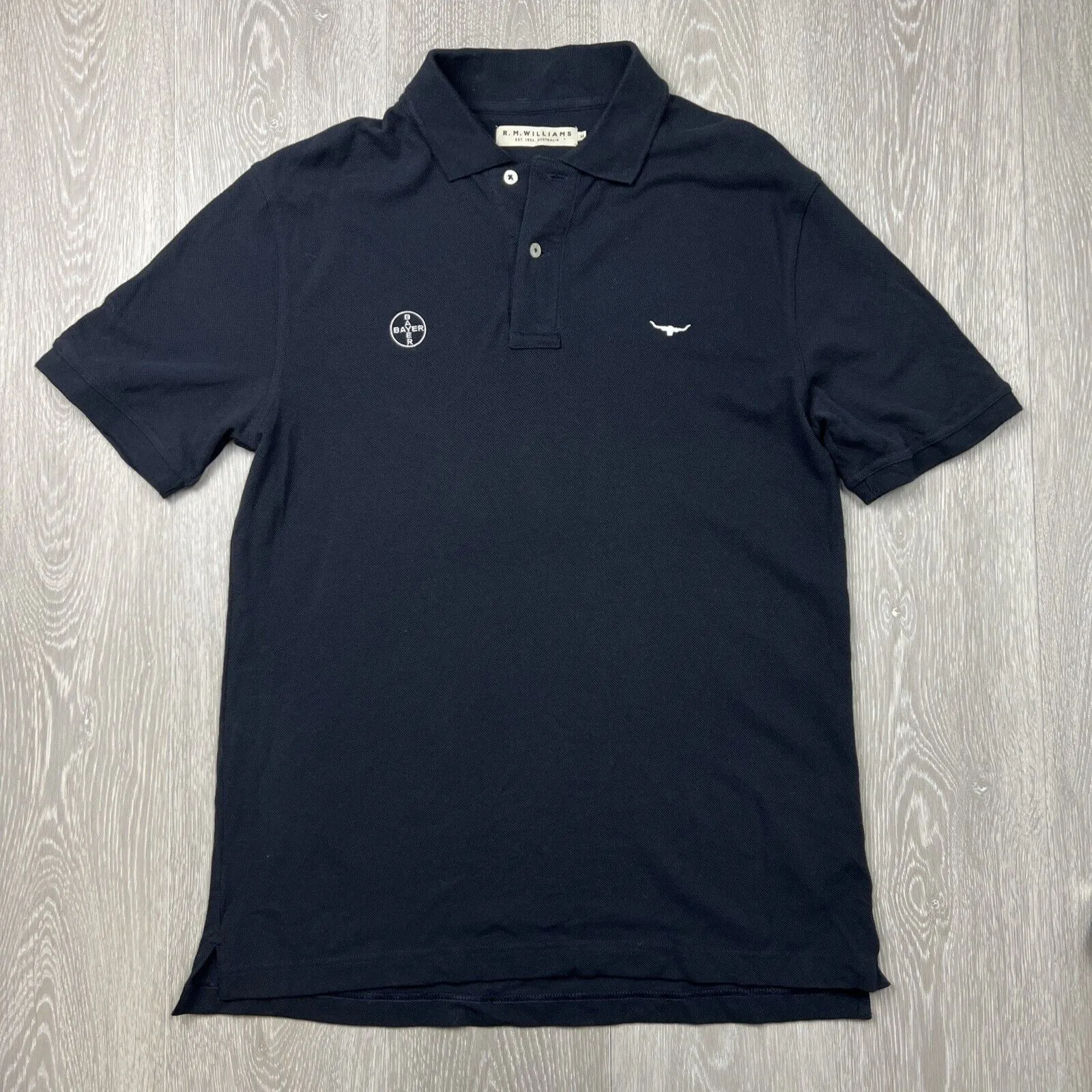 R.M Williams Mens Short Sleeve Polo Shirt Size M (bundle Of 4)