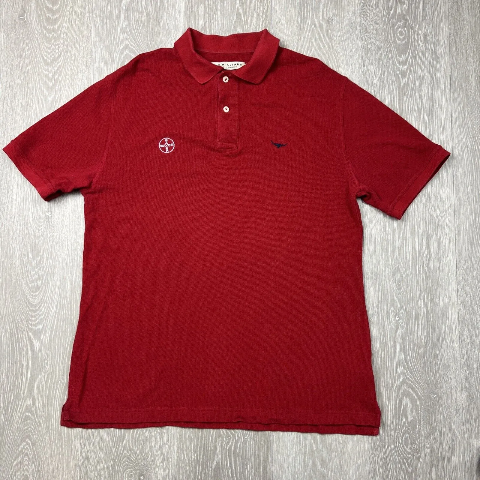 R.M Williams Mens Short Sleeve Polo Shirt Size M (bundle Of 4)