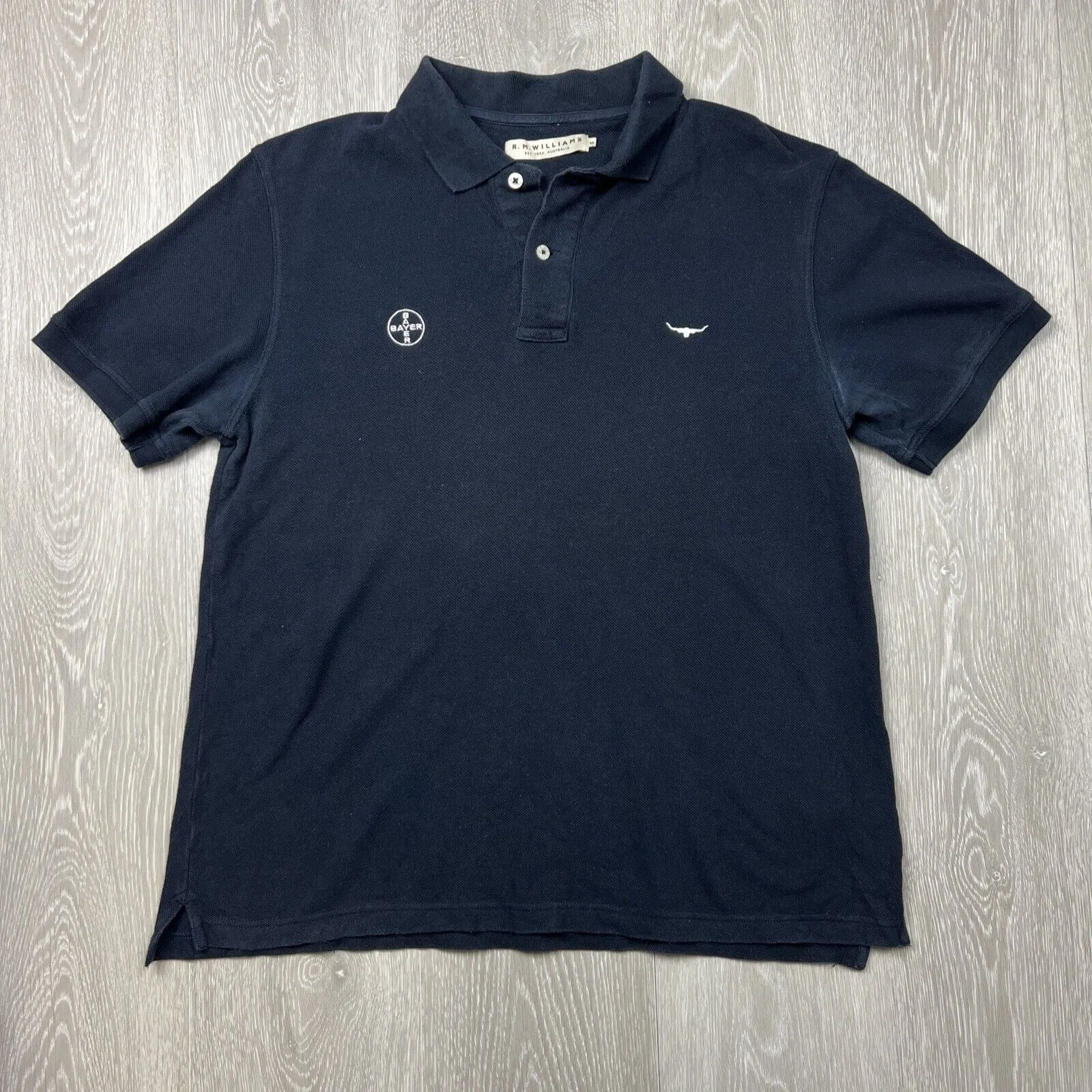 R.M Williams Mens Short Sleeve Polo Shirt Size M (bundle Of 4)