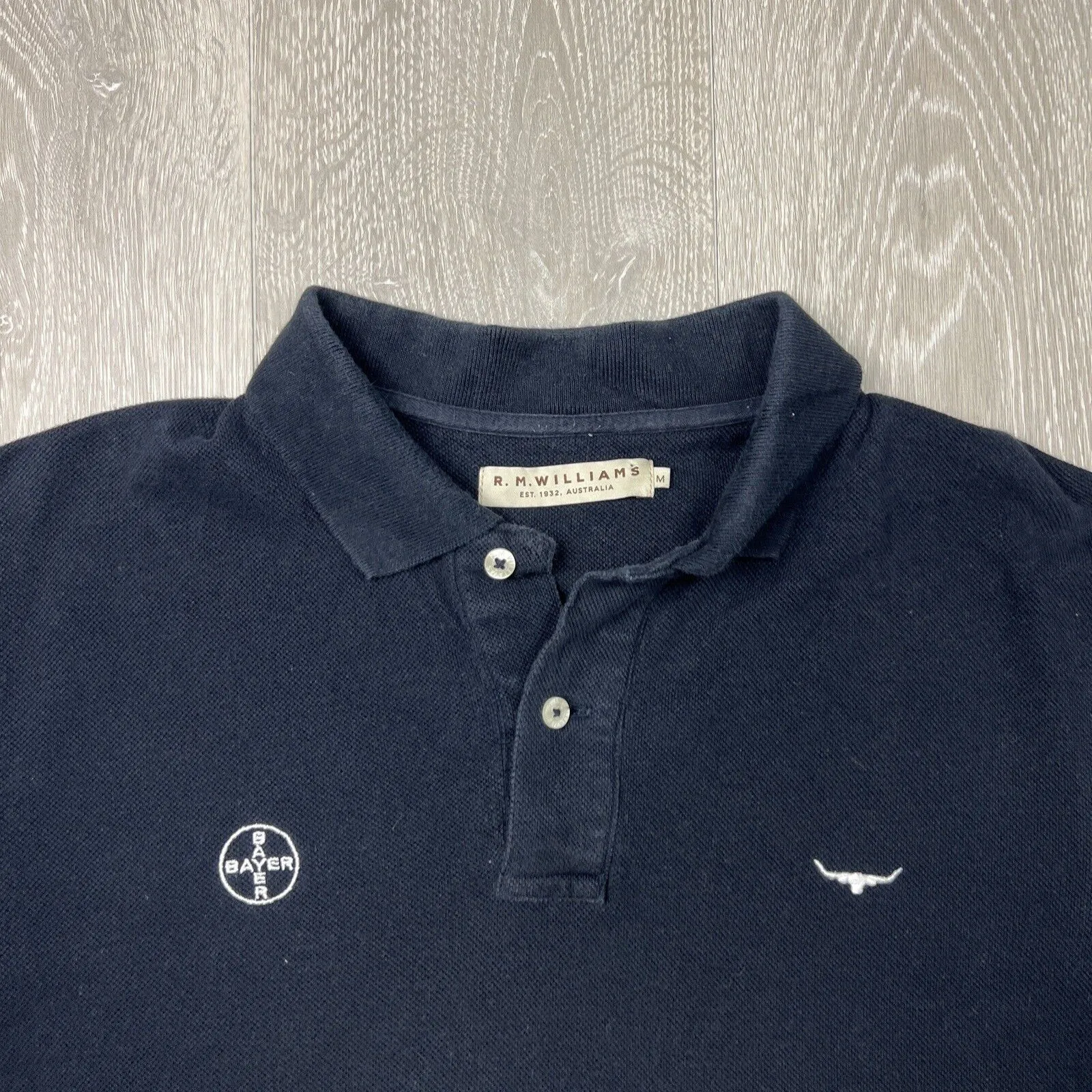 R.M Williams Mens Short Sleeve Polo Shirt Size M (bundle Of 4)