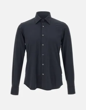 Rrd blå oxford skjorta
