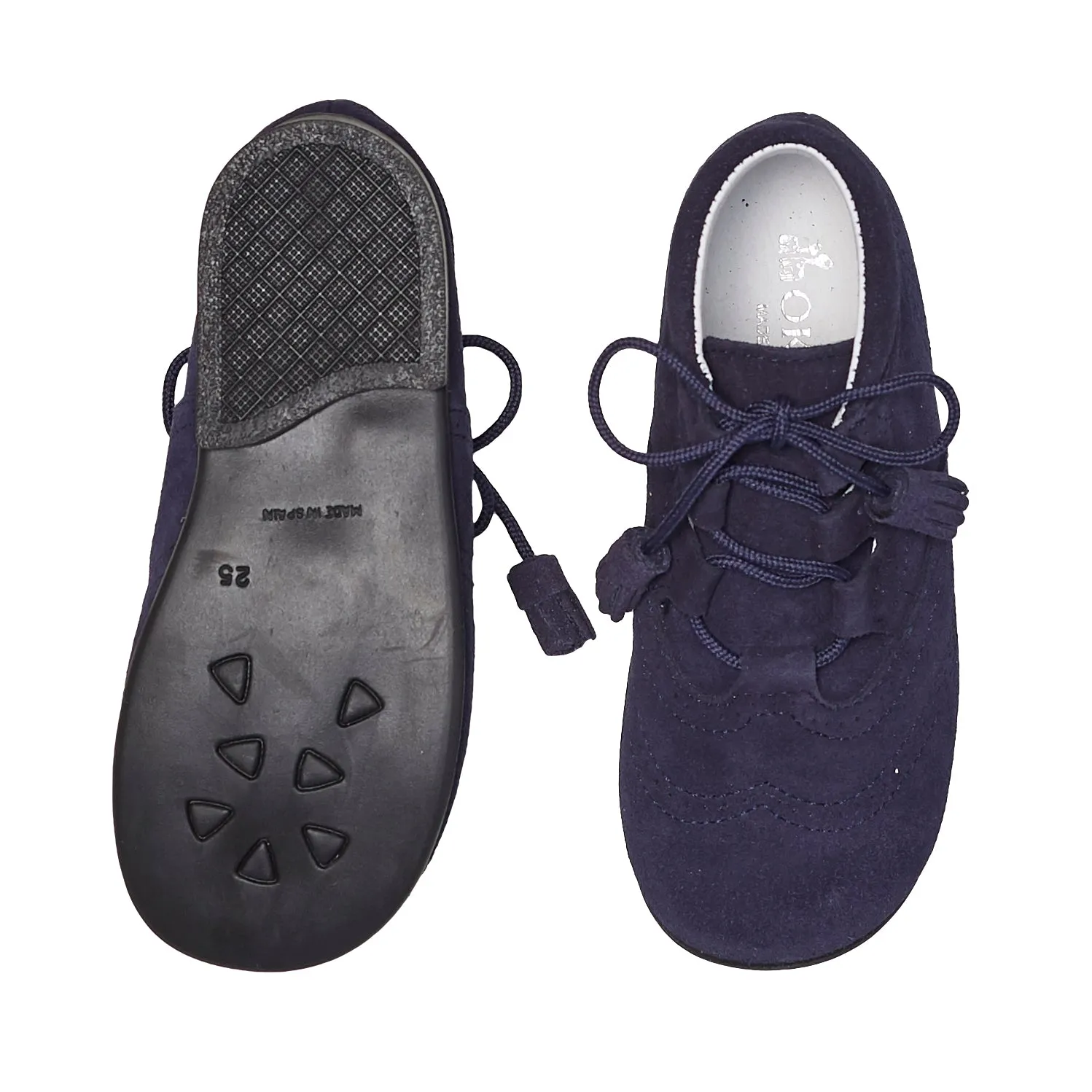 RUPERTO NAVY SUEDE BOOTS