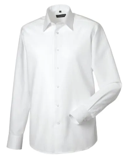 Russell Collection Men's Long Sleeved Oxford Shirt -922M