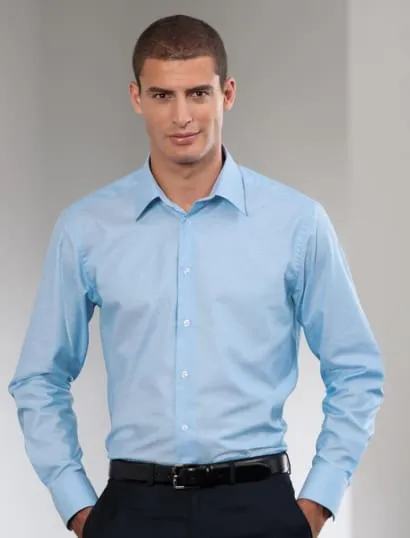 Russell Collection Men's Long Sleeved Oxford Shirt -922M