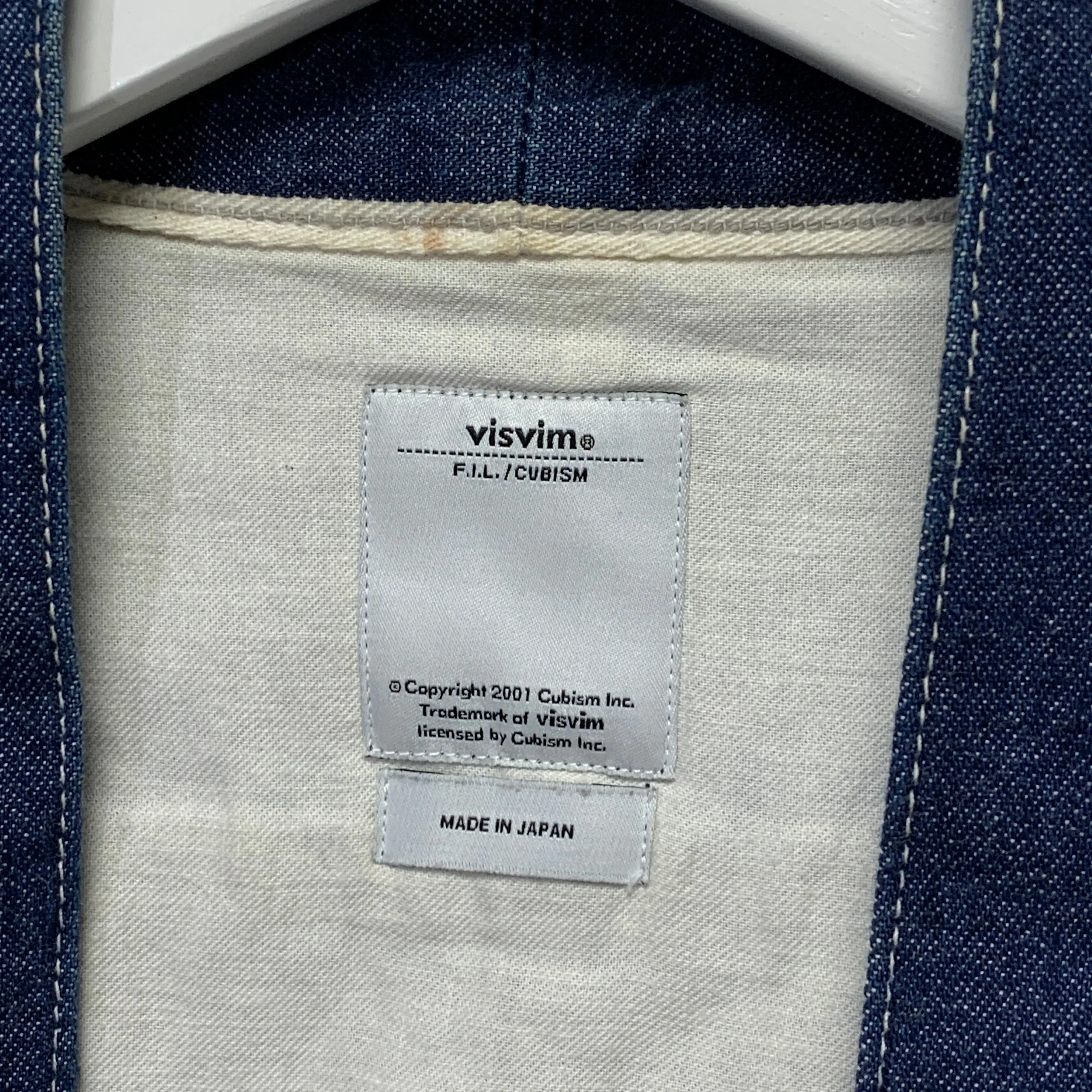 [S] Visvim 12AW Lhamo Shirt Indigo One Wash