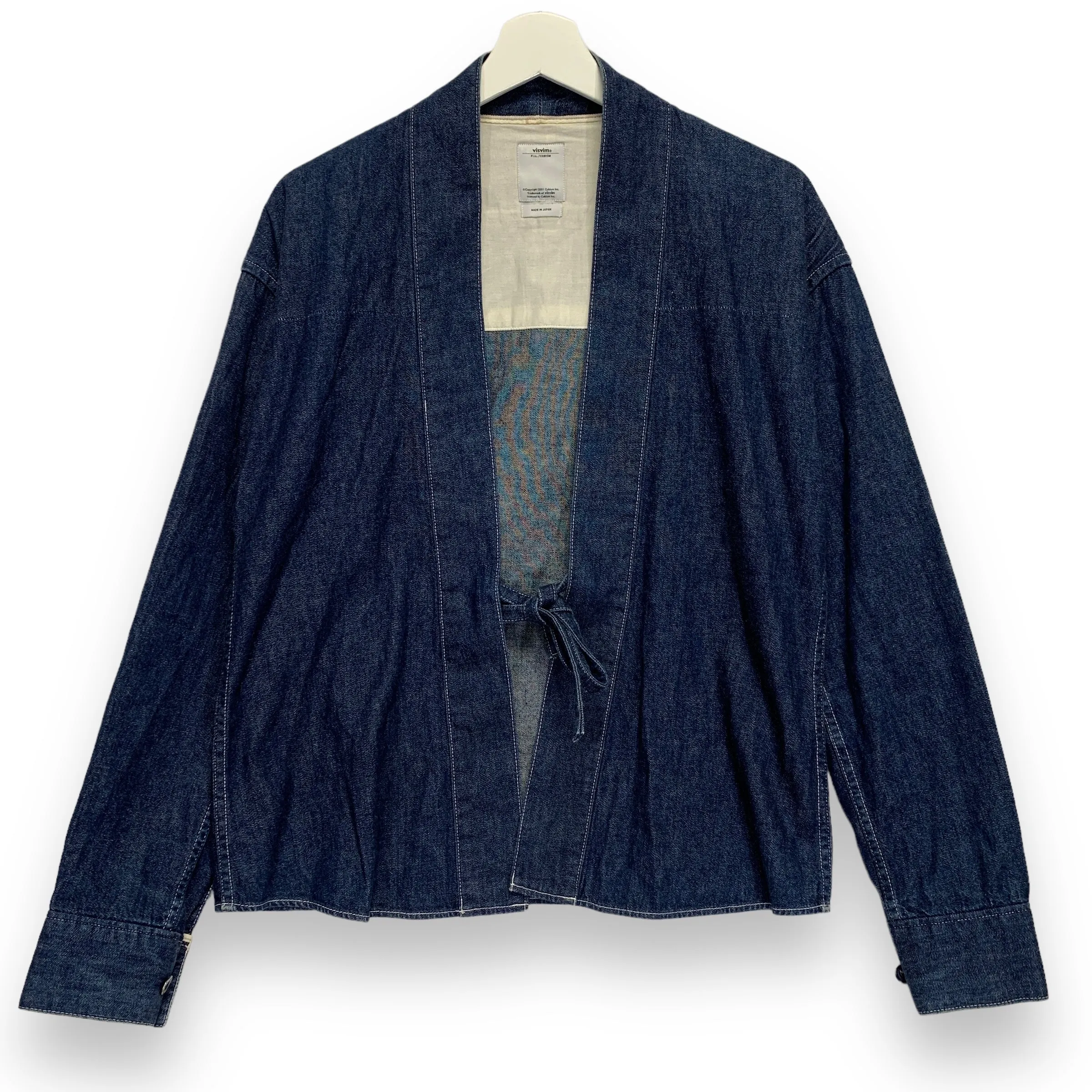 [S] Visvim 12AW Lhamo Shirt Indigo One Wash