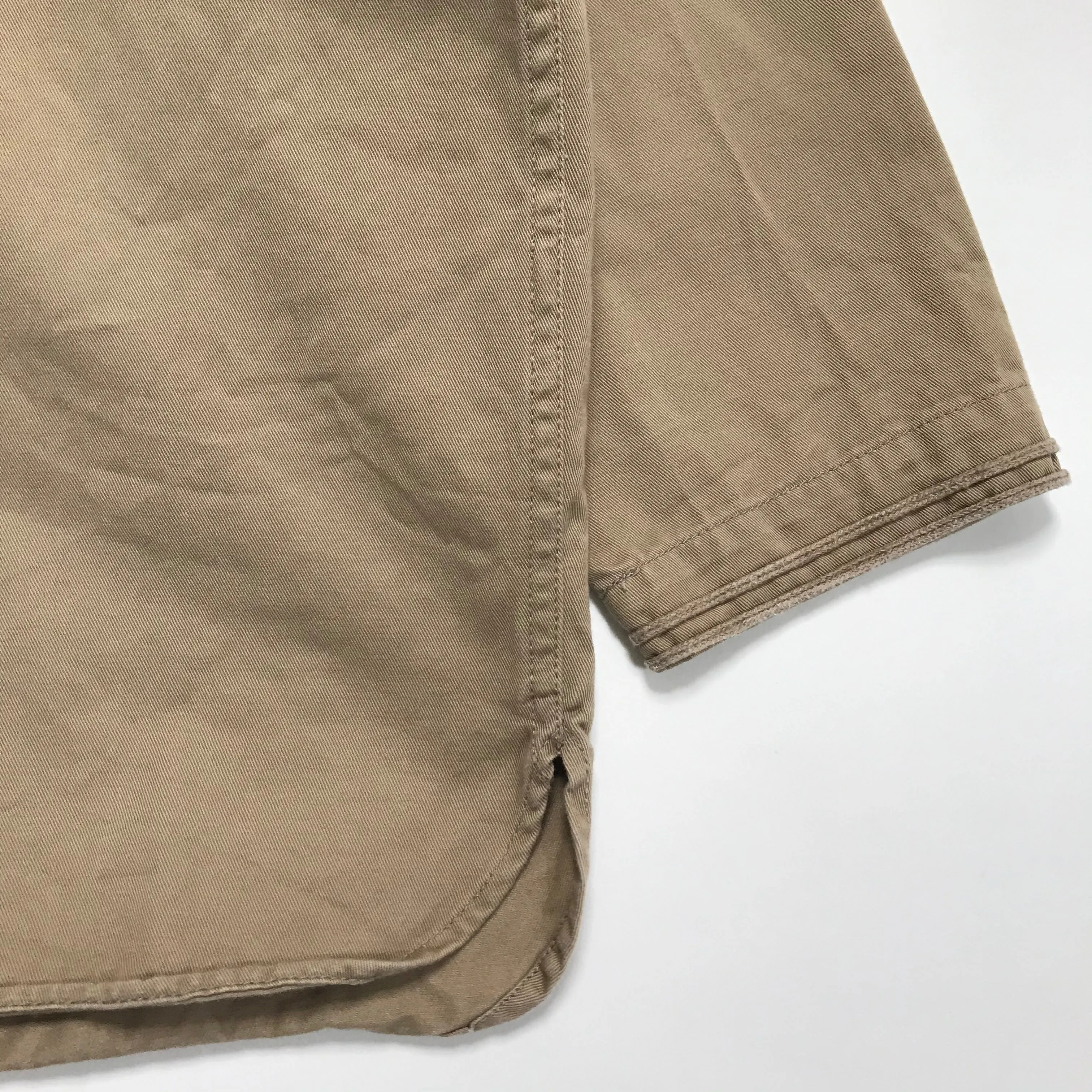 [S] Visvim 17AW Dugout Shirt Numbering Chino Beige