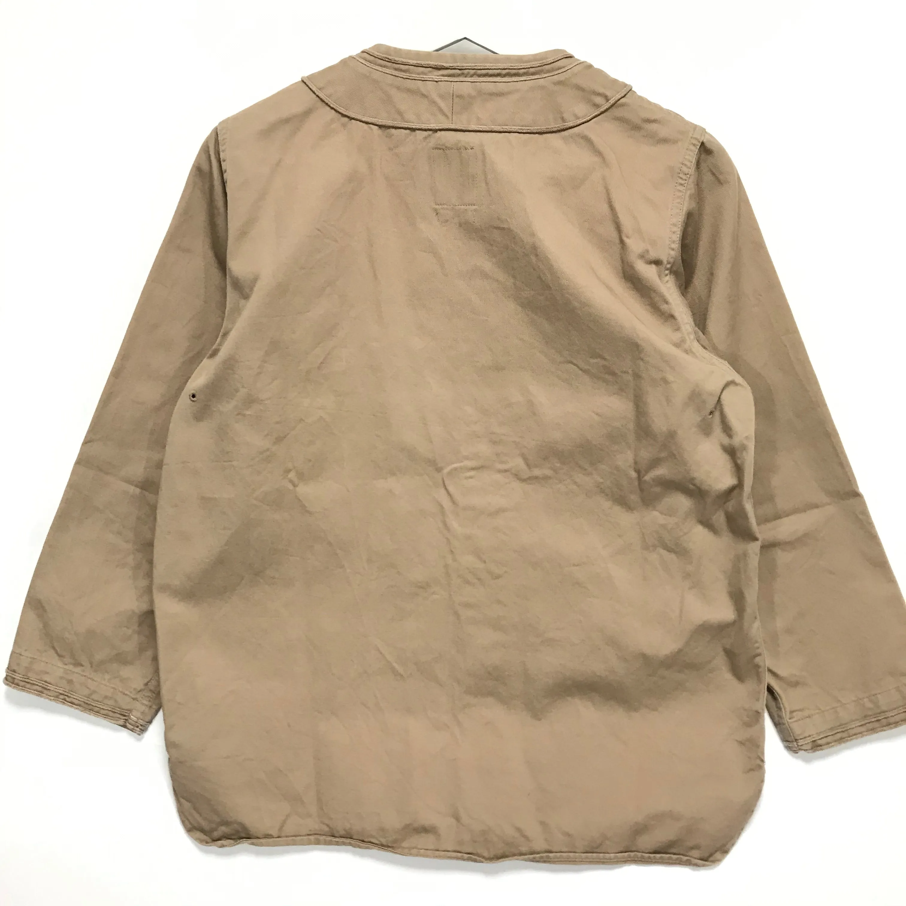 [S] Visvim 17AW Dugout Shirt Numbering Chino Beige