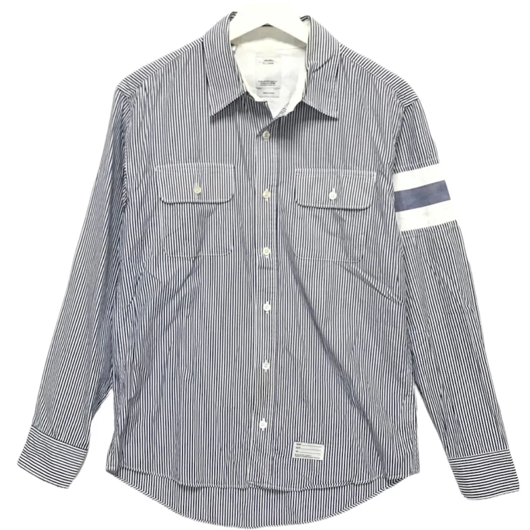 [S] Visvim Ahab Stripe L/S Shirt