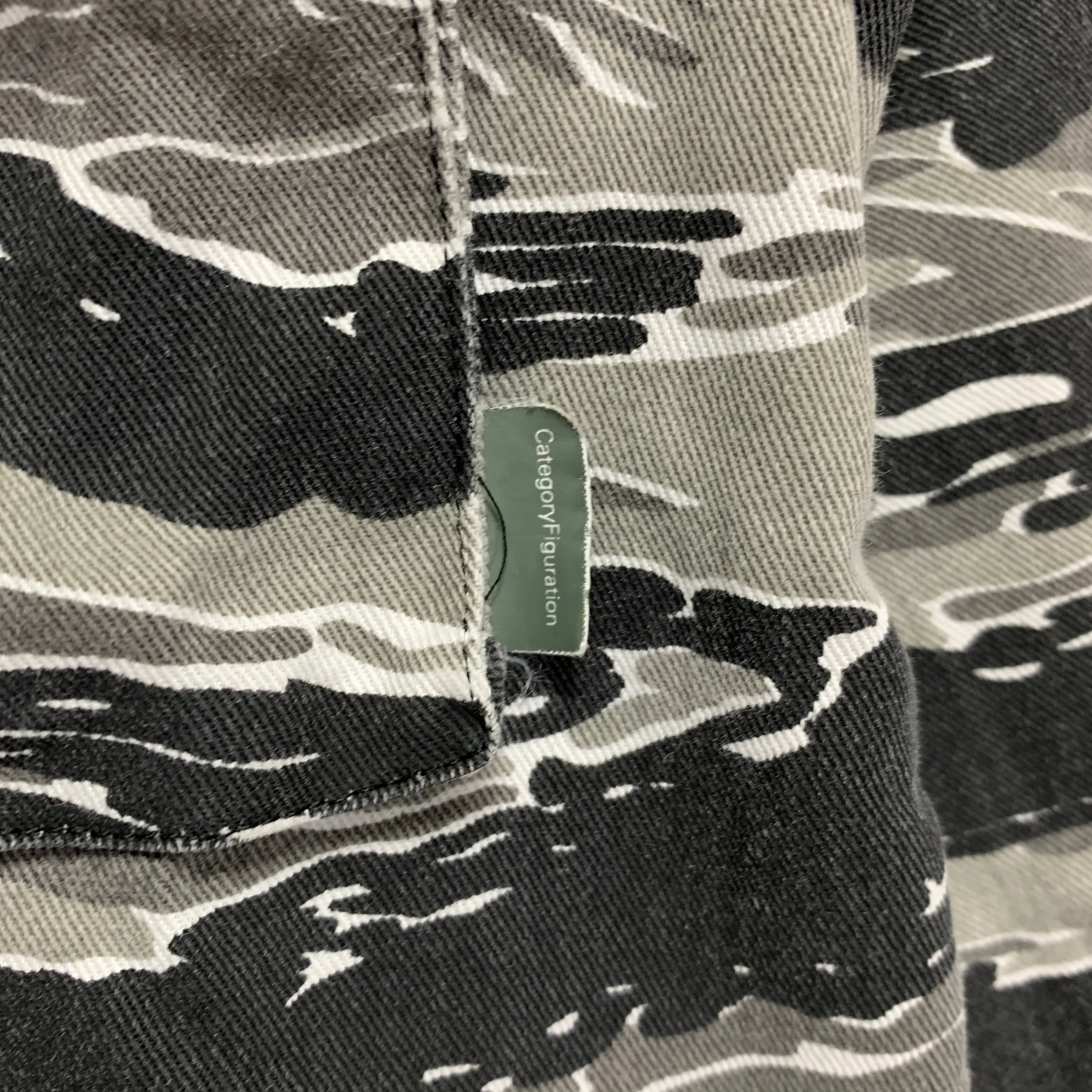 [S] WTAPS x UNDERCOVER Tiger Camo Rogue Squad Jungle L/S Shirt Jacket Grey