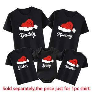 Santa's Hat Family Matching Christmas PJ's