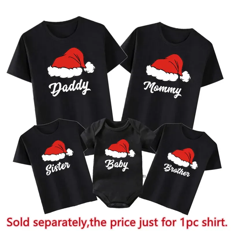 Santa's Hat Family Matching Christmas PJ's