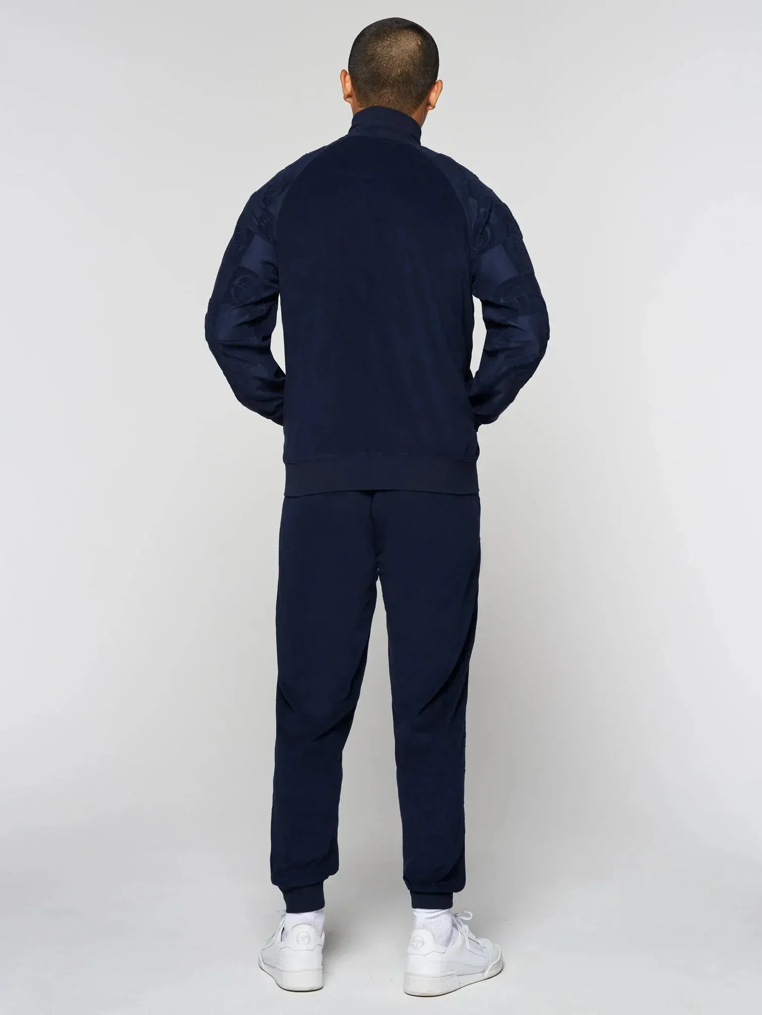 Sergio Tacchini ANZIO ZIP UP TRACK JACKET AND PANTS (MARITIME BLUE)