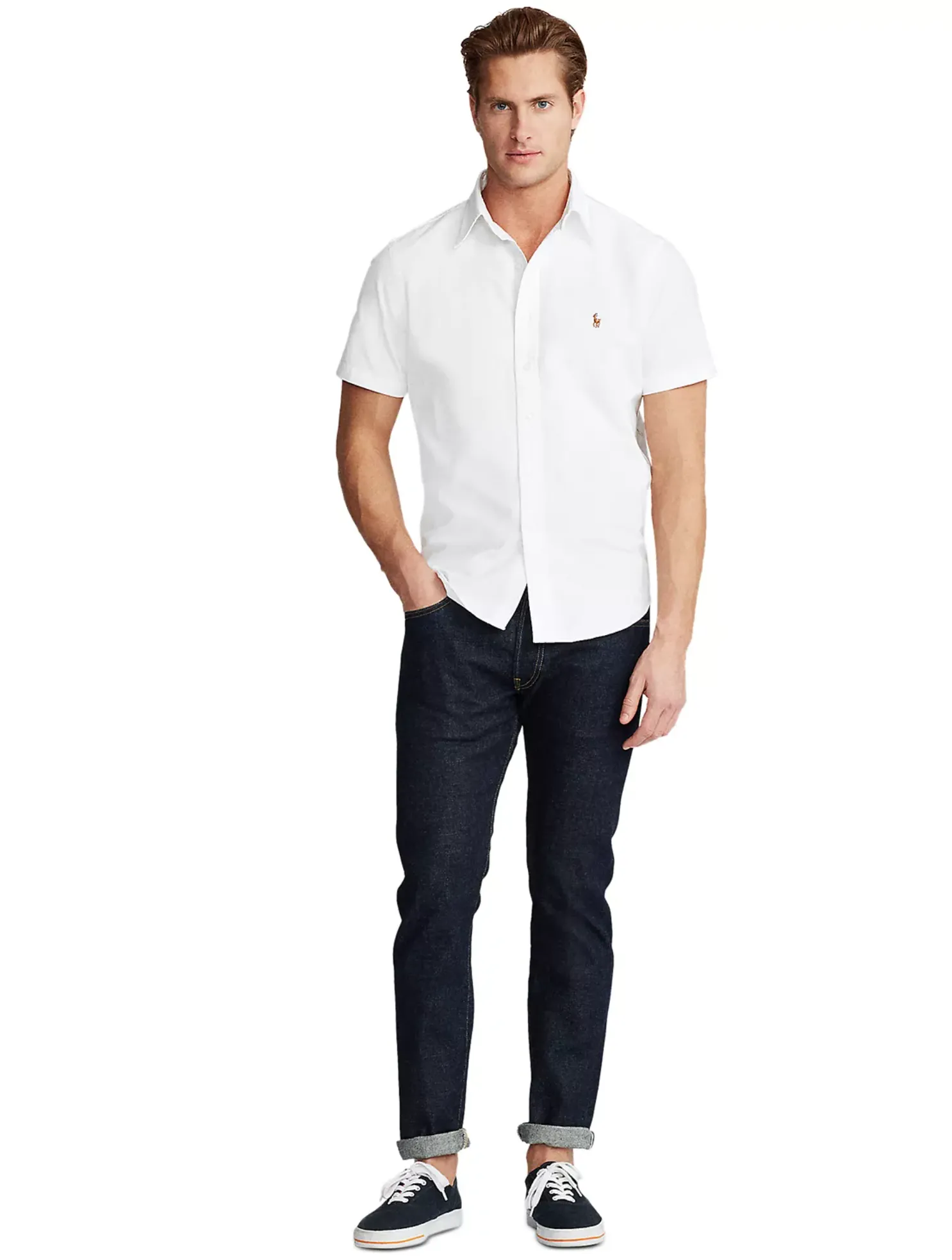 Short Sleeve Oxford Shirt