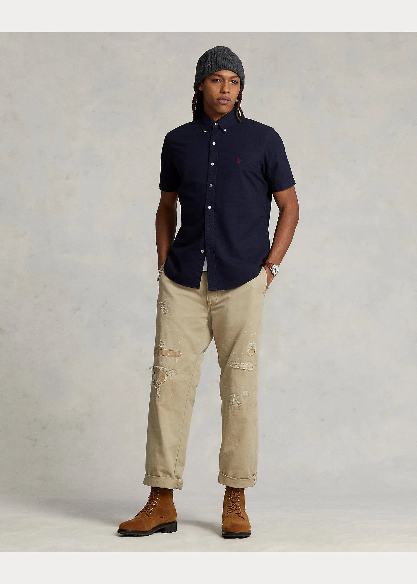 Short Sleeve Oxford Shirt