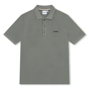 Short Sleeve Polo - Olive