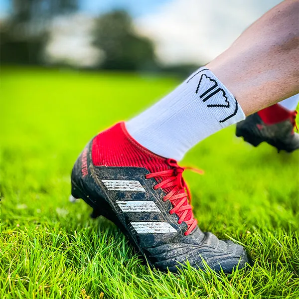 Sidas Football Performance Socks White