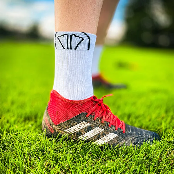 Sidas Football Performance Socks White