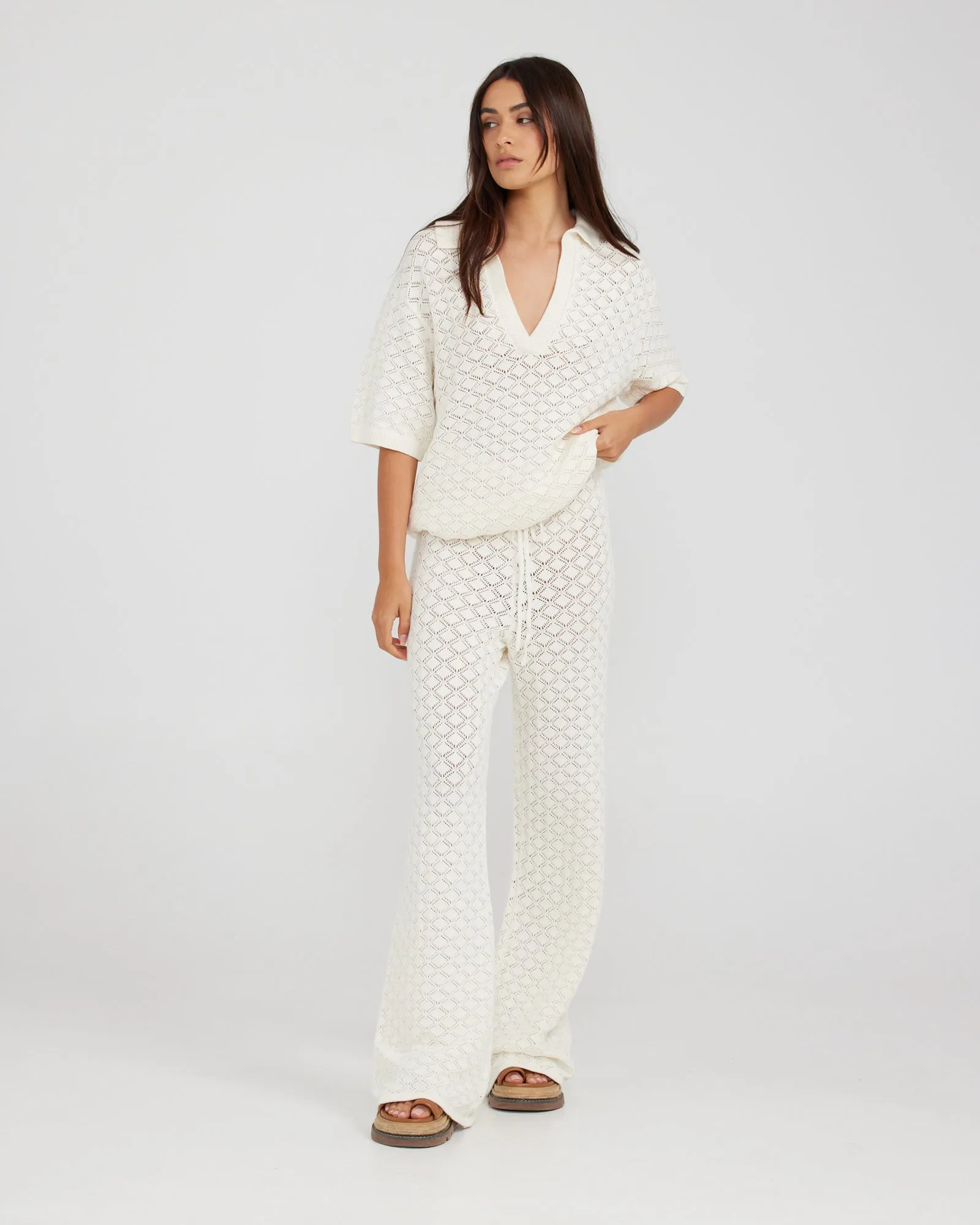 SKYLAR SHIRT - WHITE
