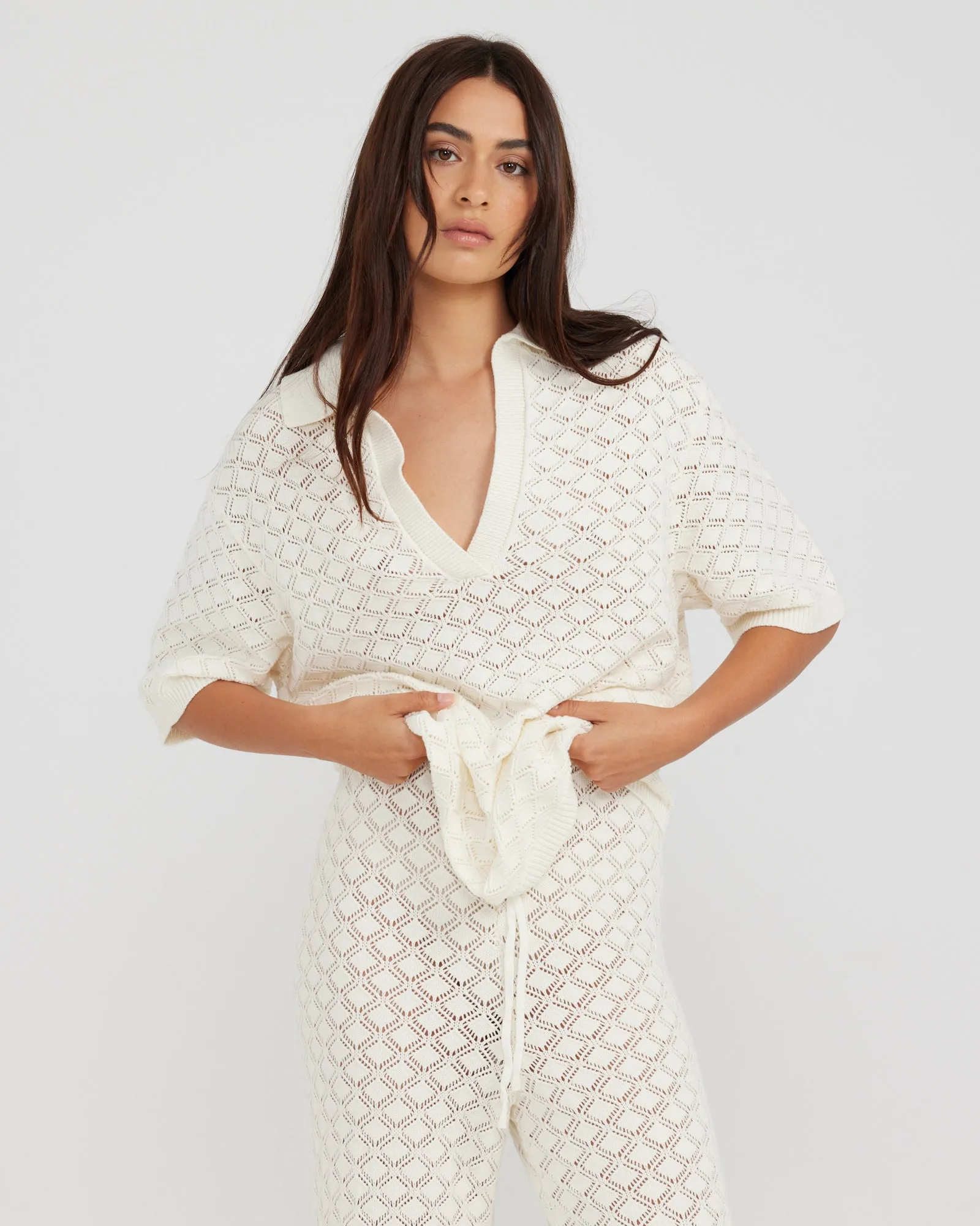 SKYLAR SHIRT - WHITE
