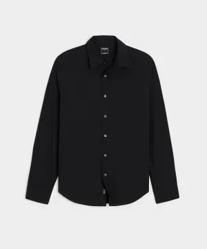 Slim Fit Poplin Sport Shirt