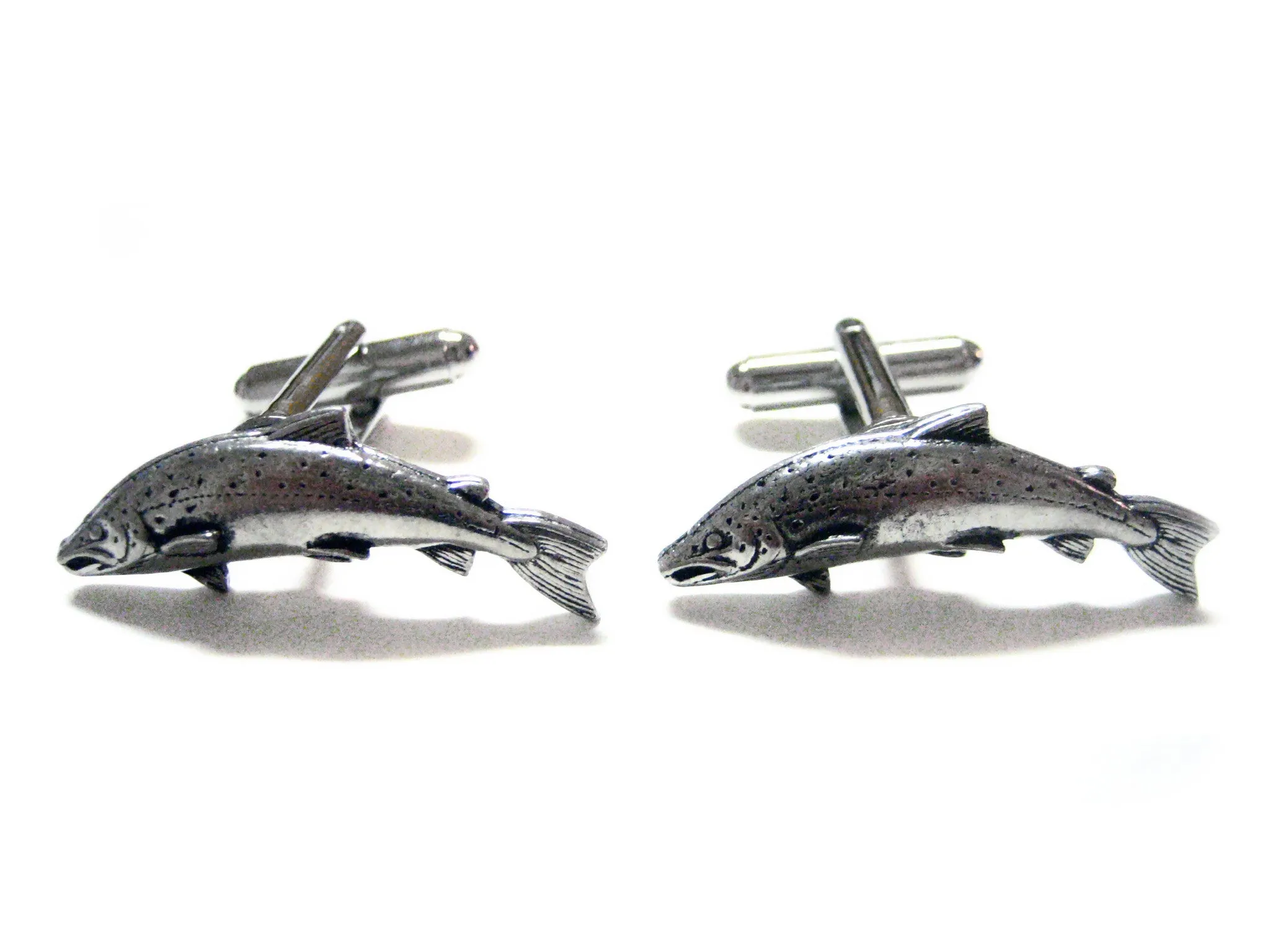 Small Salmon Cufflinks