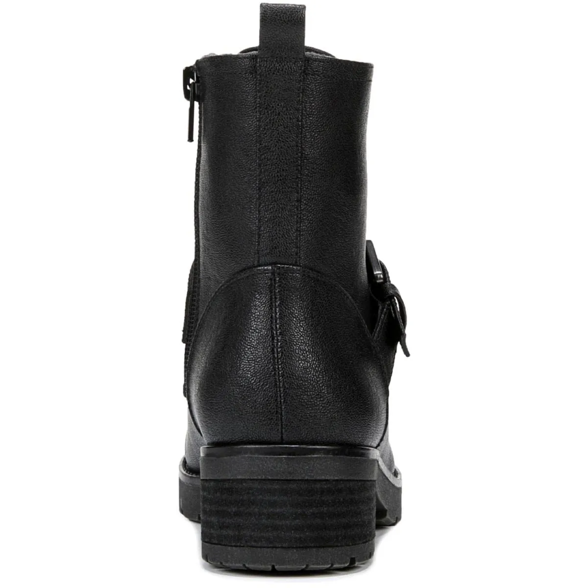 SOUL Naturalizer Womens Quaid Combat & Lace-up Boots Black 8 Medium (B,M)