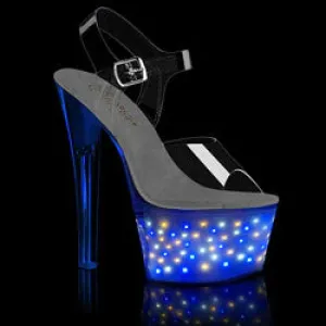 Sound Activated Mini Star Lights Pleaser Dance Shoe