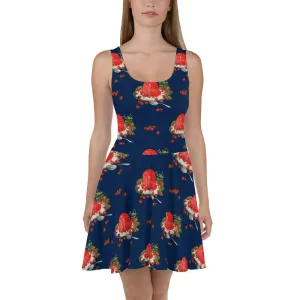 Strawberry Jiggle Skater Dress