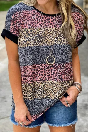 Striped Colorblock T-shirt