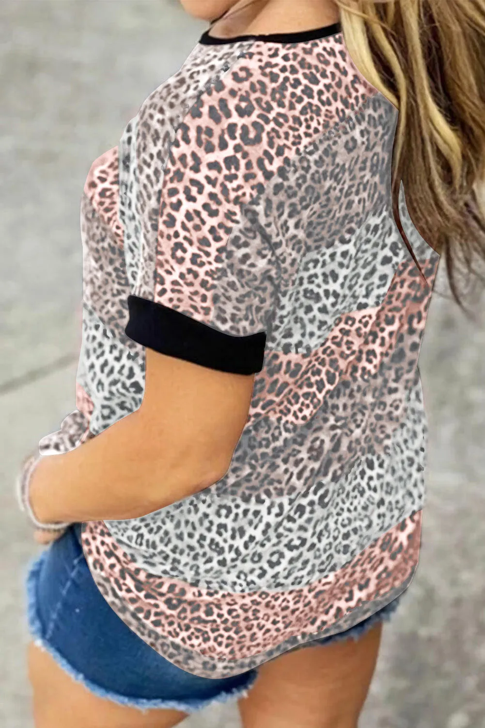 Striped Colorblock T-shirt