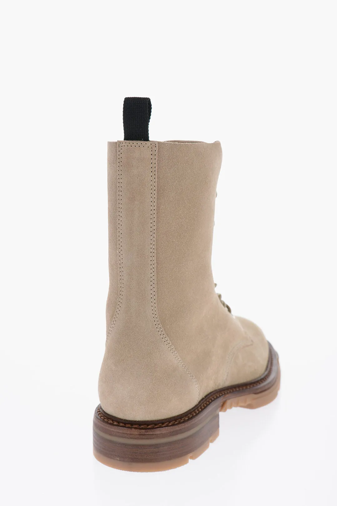Suede Leather EXPLORER Combat Boots M