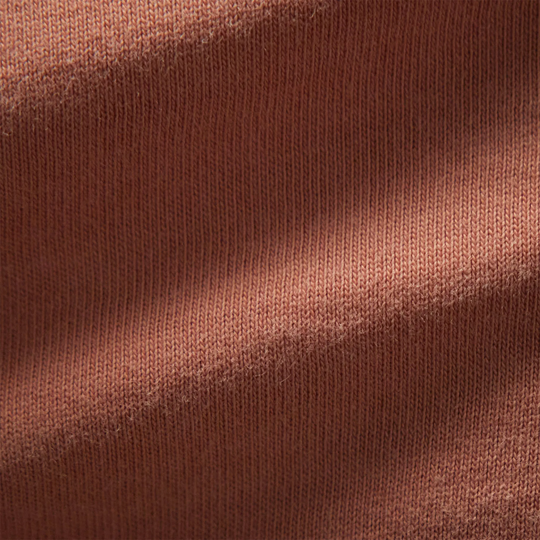Sueded Jersey Polo - Adobe Pigment