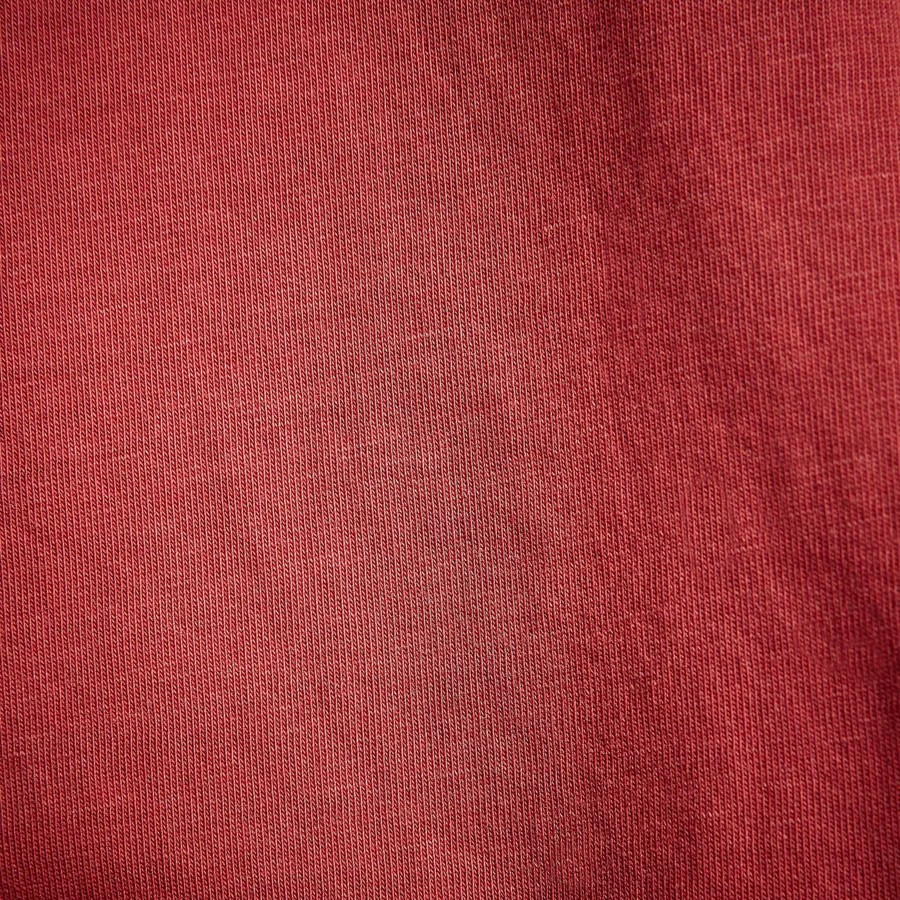 Sueded Jersey Polo - Brick Pigment