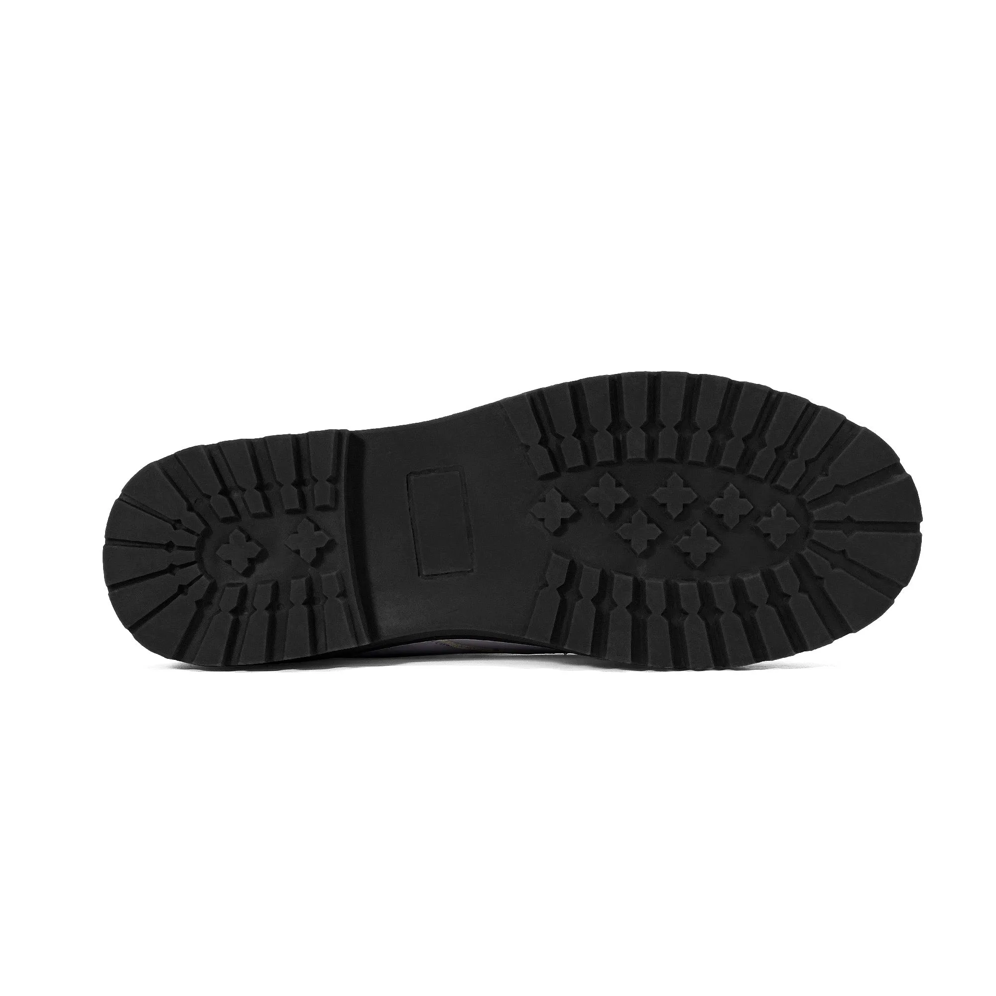 Sun Moon Womens Black Vegan Combat Boots