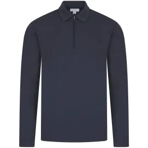 SUNSPEL HALF ZIP HEAVYWEIGHT POLO SHIRT