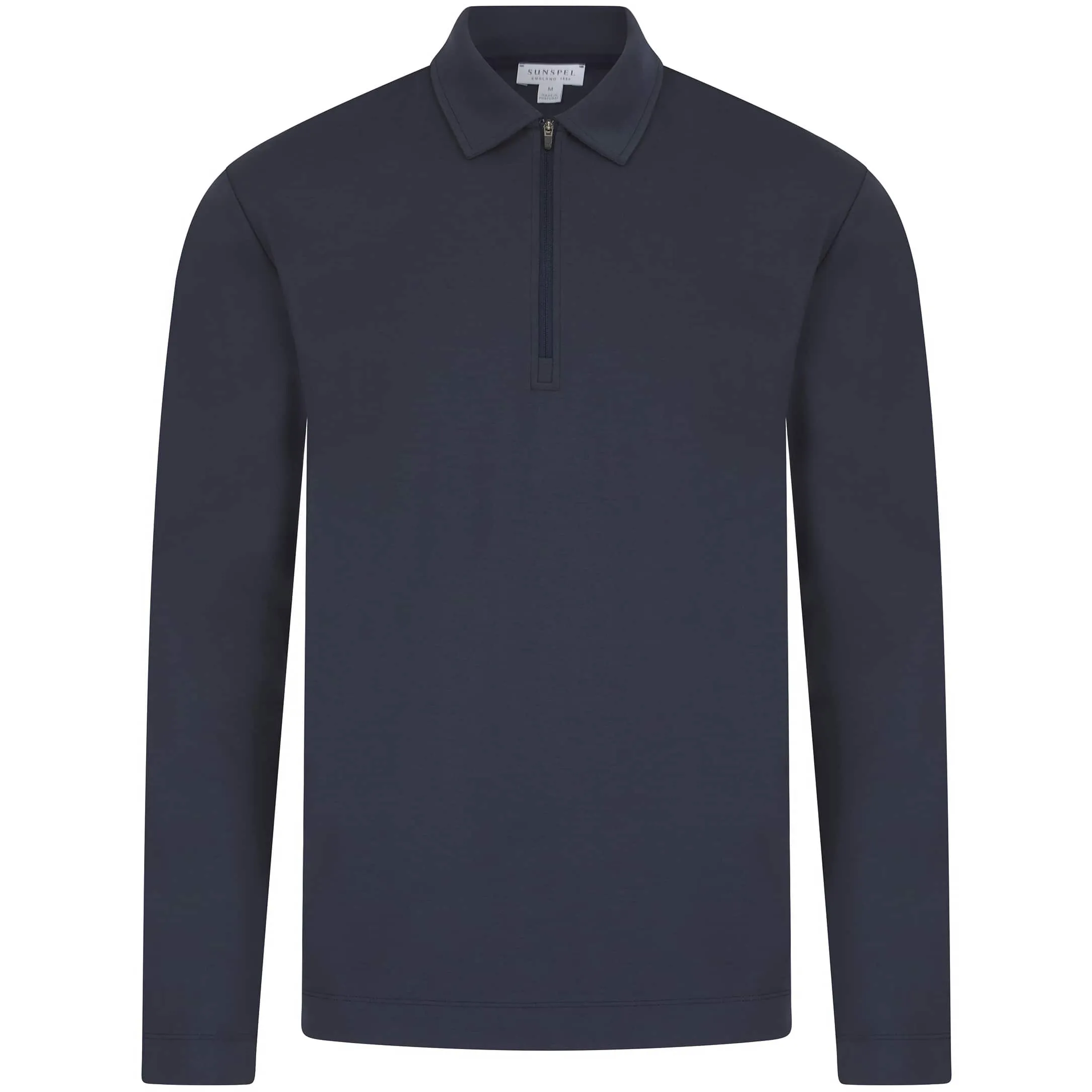 SUNSPEL HALF ZIP HEAVYWEIGHT POLO SHIRT
