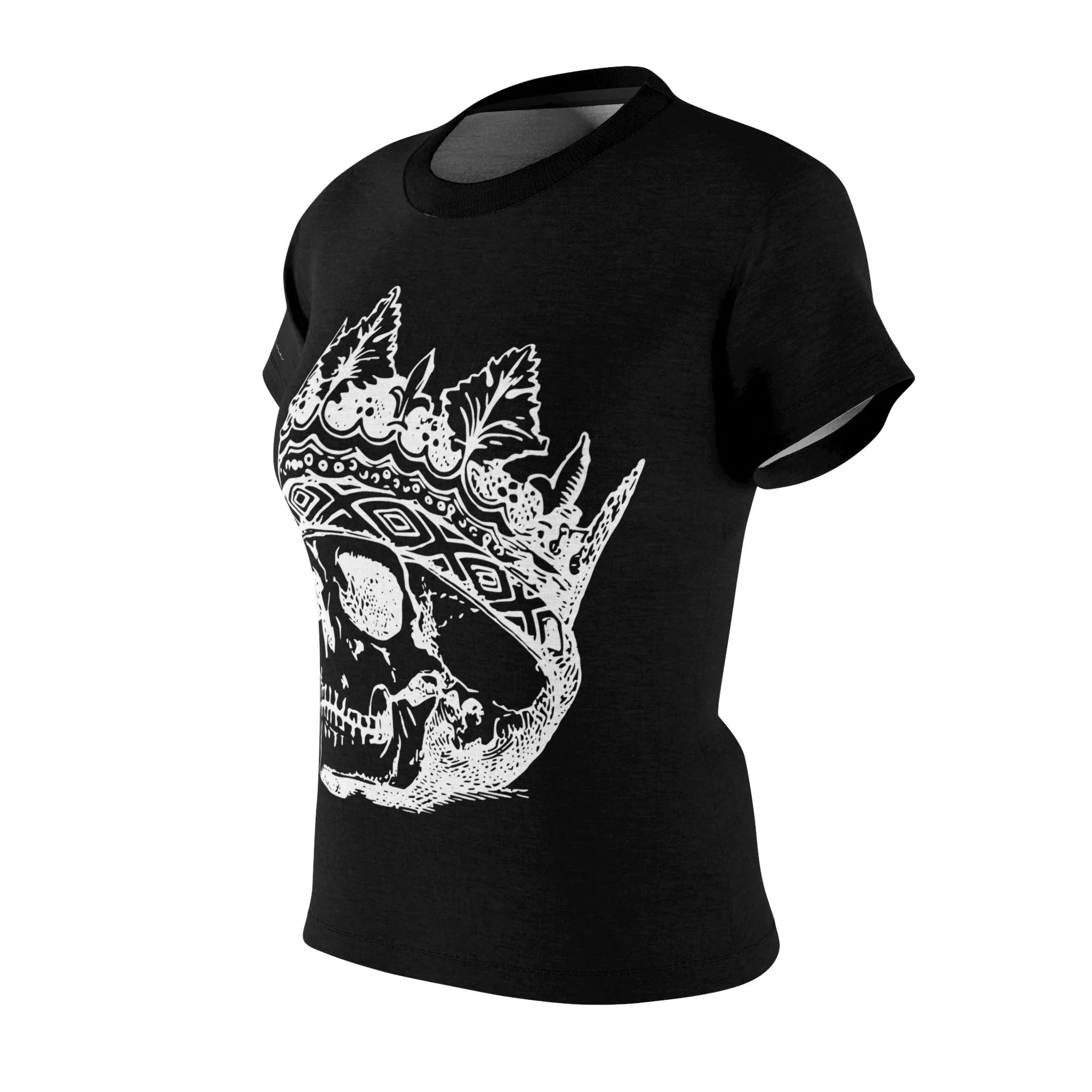 T-Shirt, Black Skull Queen