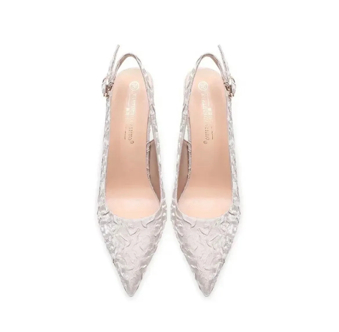 Tasmin Textured Slingbacks