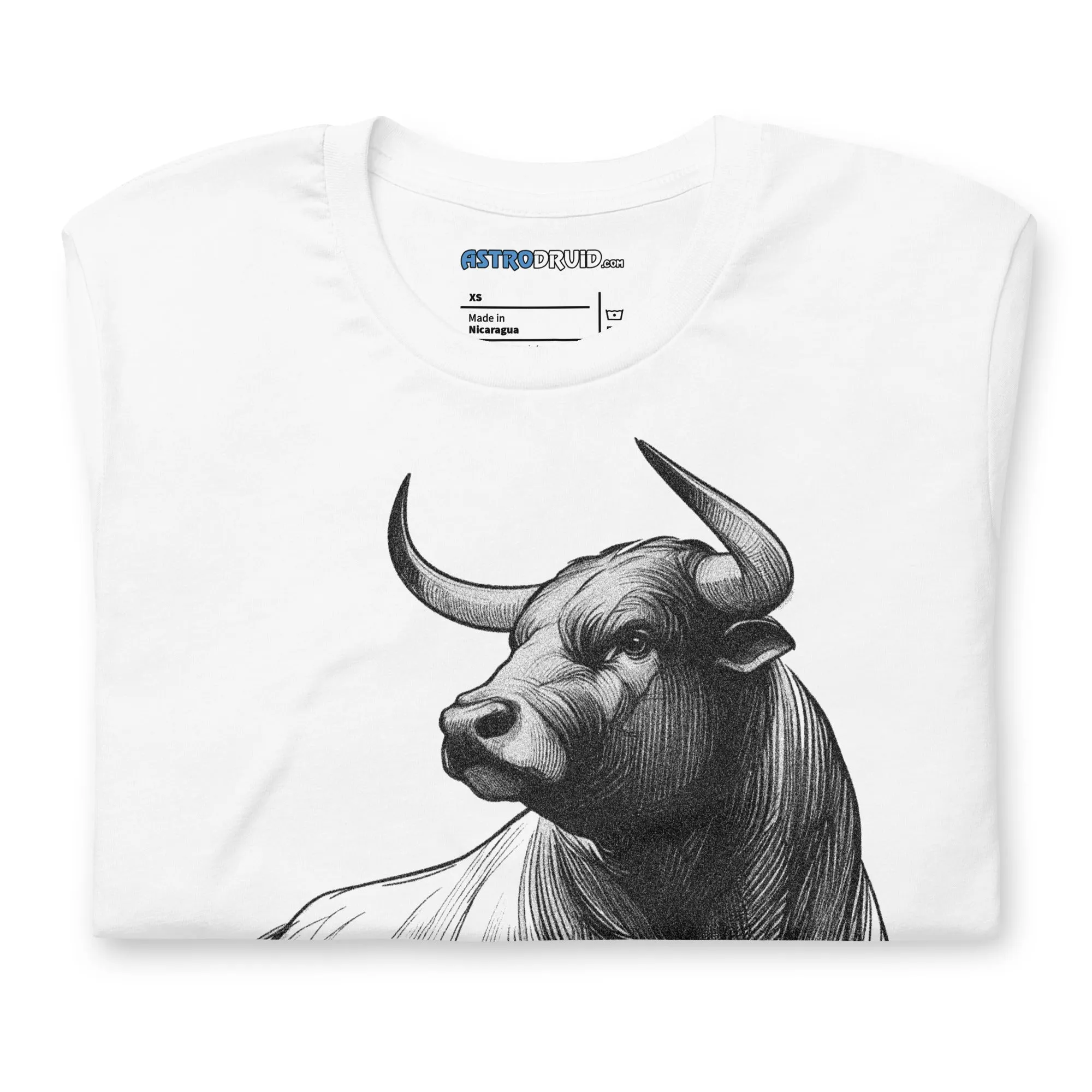 TAURUS SHIRT - Bull Sketch