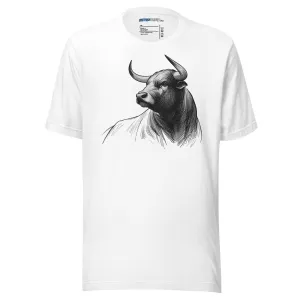 TAURUS SHIRT - Bull Sketch