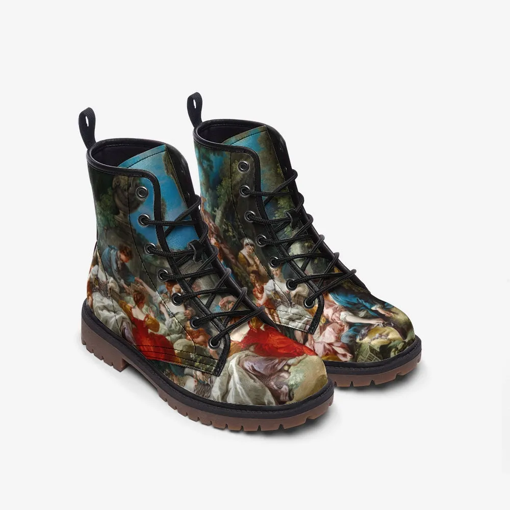 The Bird Catchers François Boucher Vegan Leather Unisex Boots