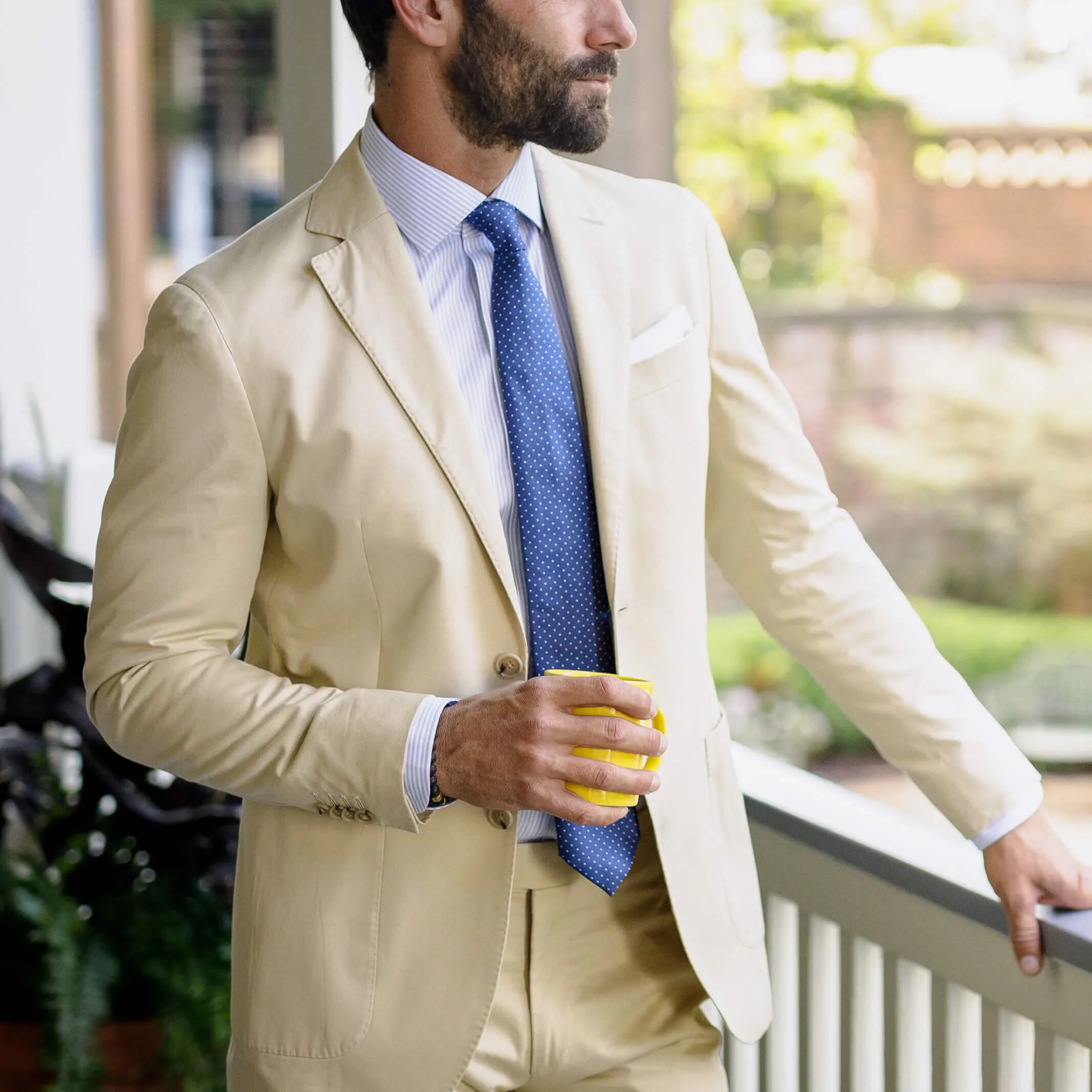 The Blue Kent Stripe Custom Shirt
