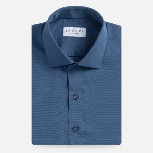 The Dark Blue Pearce End on End Dress Shirt