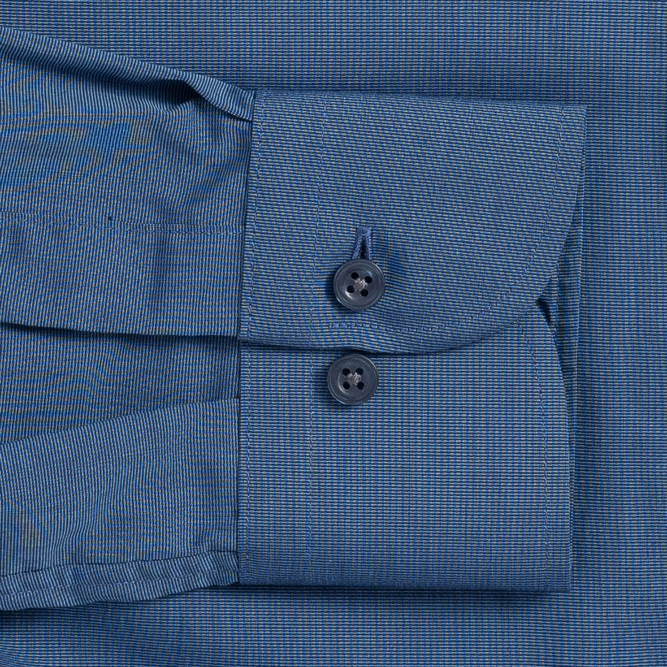The Dark Blue Pearce End on End Dress Shirt