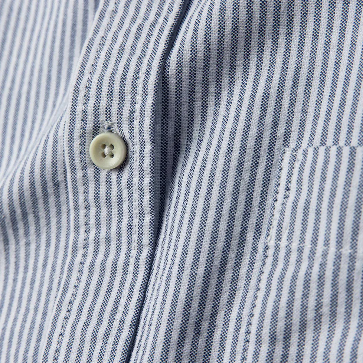 The Jack in Navy University Stripe Everyday Oxford