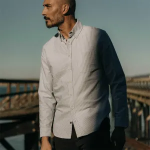 The Jack in Navy University Stripe Everyday Oxford