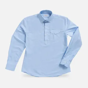 The Light Blue Mayfield Oxford Popover Custom Shirt