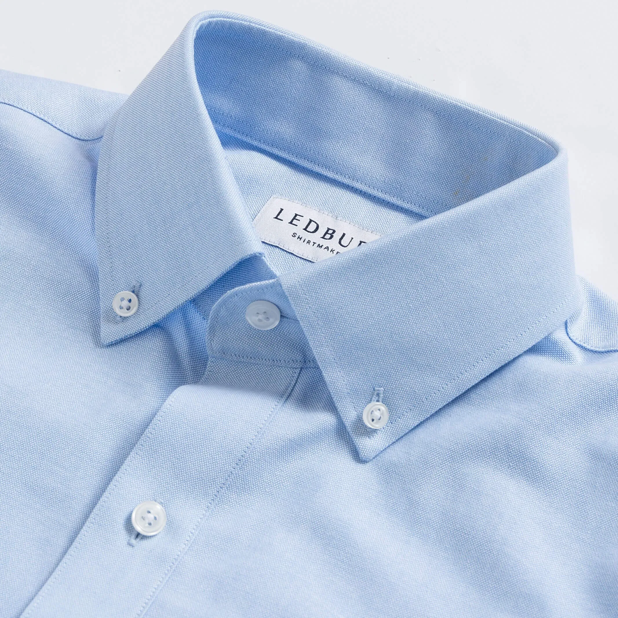The Light Blue Mayfield Oxford Popover Custom Shirt
